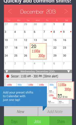 Calendário de Turno – Gerenciador de Calendário de trabalho para Produtividade e Acompanhamento de Hora 2