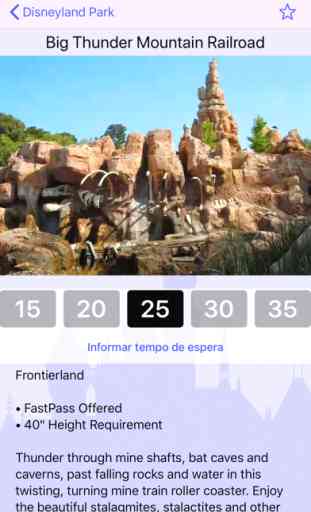 Tempos de espera: Disneyland 2