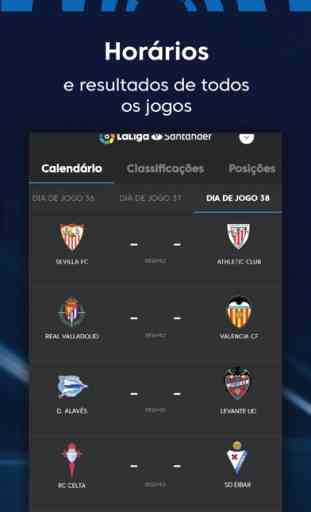 La Liga: App de futebol 3