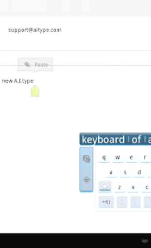 A.I. Tablet teclado 2