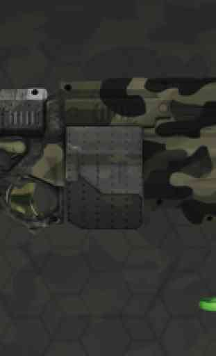 Arma de Brinquedo Militar Simulador 1