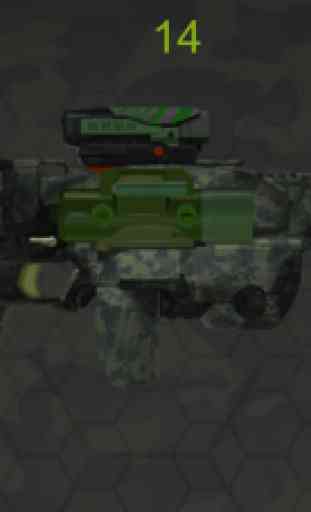 Arma de Brinquedo Militar Simulador 4