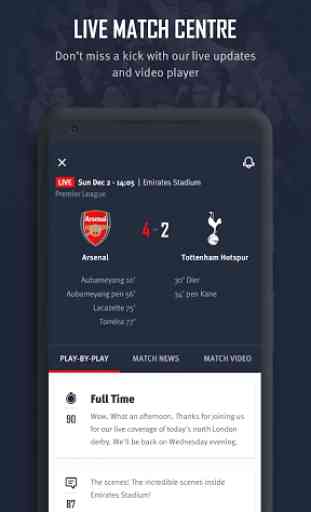 Arsenal Official App 3