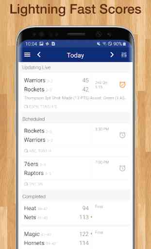 Basketball NBA Live Scores, Stats, & Schedules 1