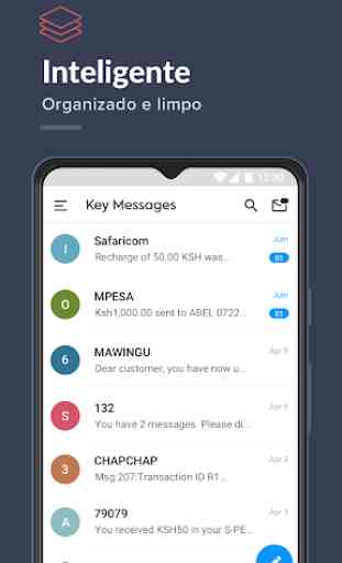 Bloqueador de SMS Spam, Mensagens - Key Messages 4