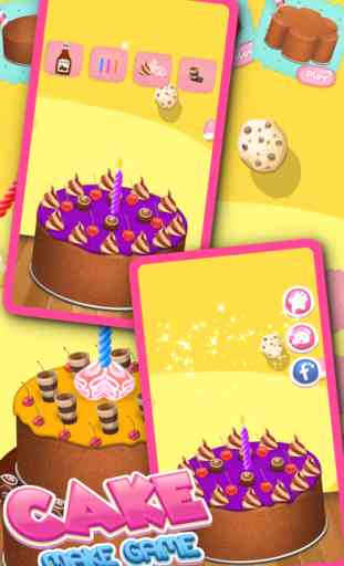 Cake Maker Birthday Grátis 3