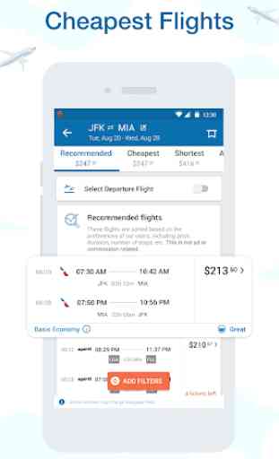 CheapOair: Cheap Flights, Cheap Hotels Booking App 1
