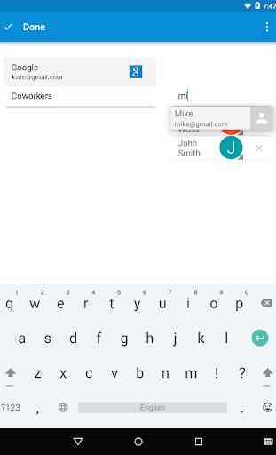 Contacts Groups for Lollipop 4