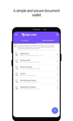DigiLocker– a simple  and secure document wallet 1