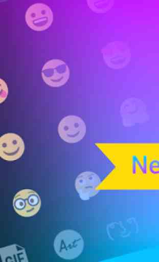 Emoji Smart Neon Keyboard 2