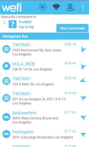 Find Wifi – Free wifi finder & map by Wefi 4