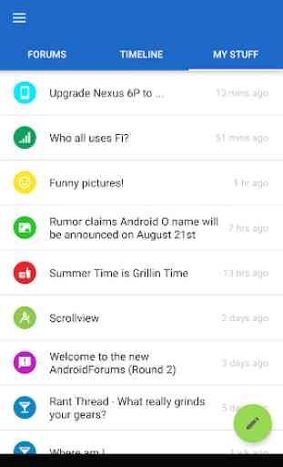 Forums for Android™ 3