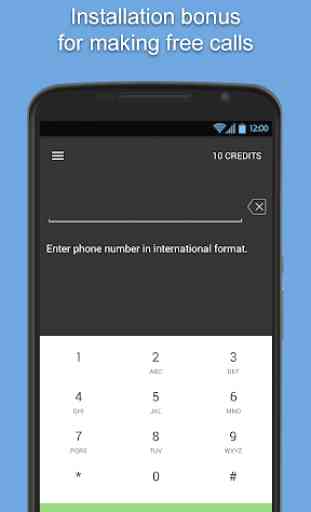 iEvaphone: Ligações gratuitas para celular. 1