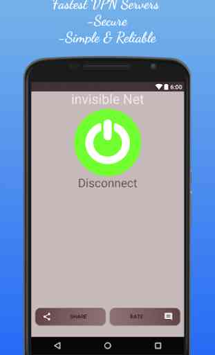 Invisible NET Free VPN - Fast VPN proxy 3