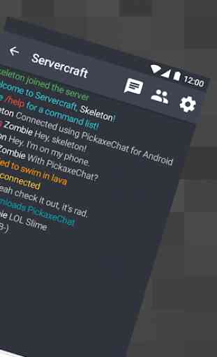 PickaxeChat para Minecraft 2
