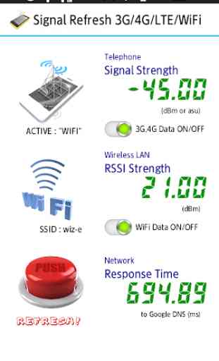 Señal Refrescar 3G/4G/LTE/WiFi 2