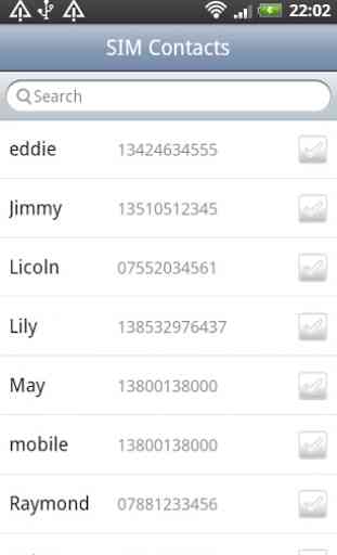 SIM Contacts 1