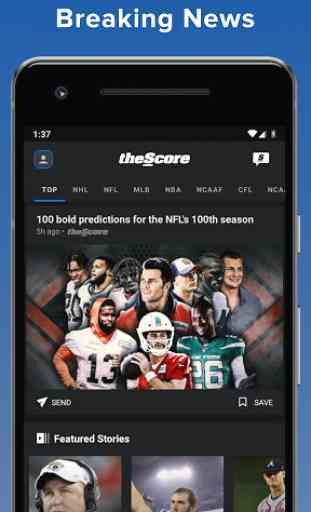 theScore: Live Sports Scores, News, Stats & Videos 2