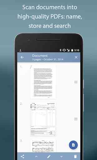 TurboScan: digitalize documentos e faturas em PDF 2