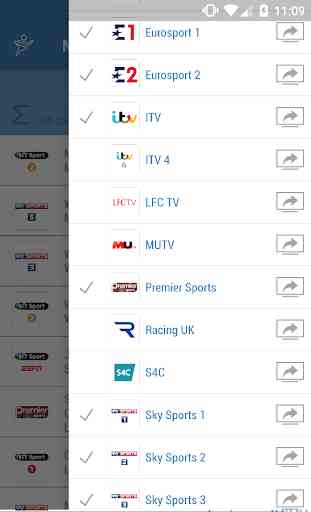 UK Live Sport TV Listings 3