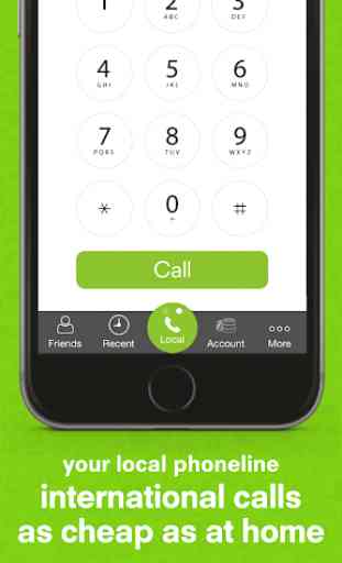 ViMo – your international number. free calls! 4