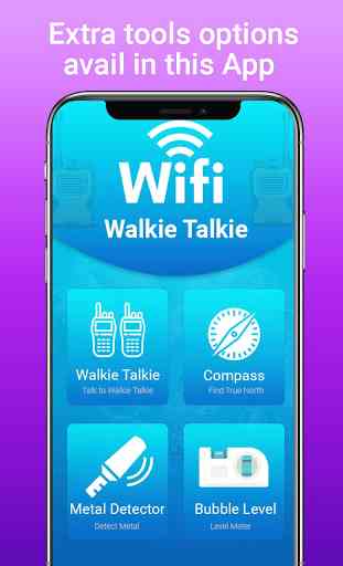 Walkie Talkie Livre chamadas Serviço | Wi-fi PTT 3