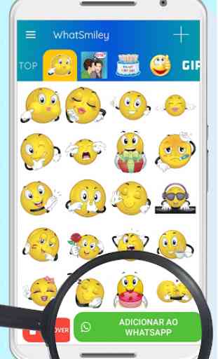 WhatSmiley - Smileys, GIF, figurinhas e emoji 2