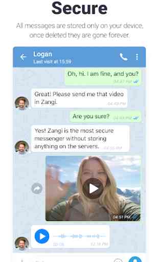 Zangi Private Messenger 2