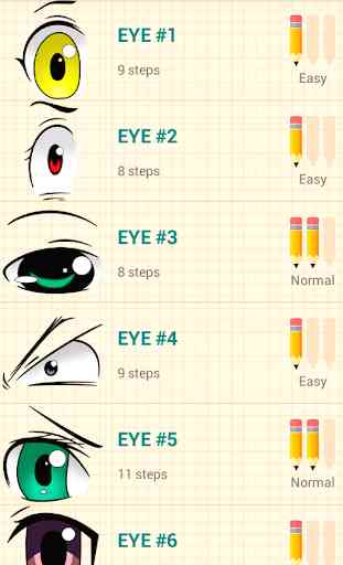 Como Desenhar Olhos de Anime 1