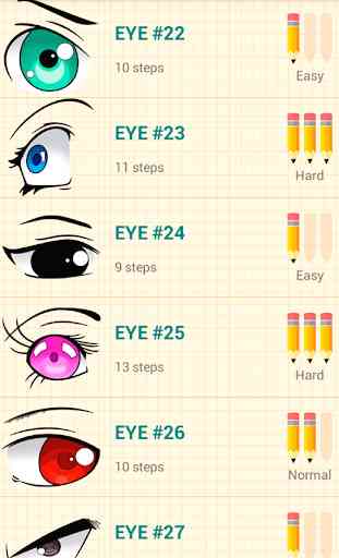 Como Desenhar Olhos de Anime 2