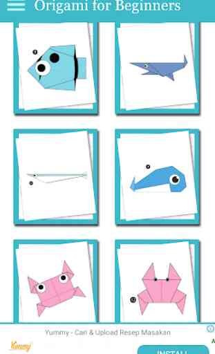 Origami para iniciantes 1