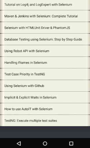 Selenium tutorial Pro 3