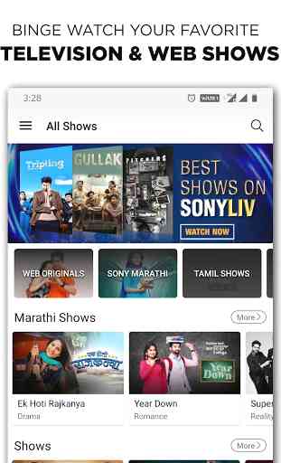 SonyLIV -TV Shows, Movies & Live Sports Online 3