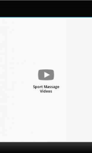 Sport Massage Videos 1