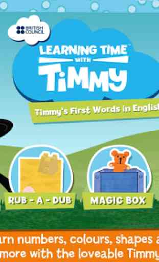 Timmy's First Words in English 1