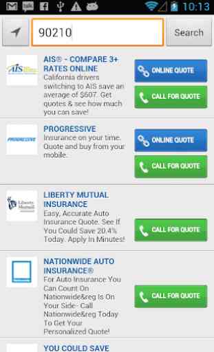 Auto Insurance App 1