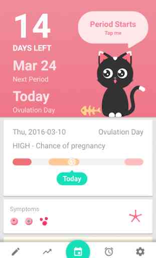 Calendário Menstrual Pro 1