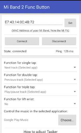Func Button for Mi Band 2 1