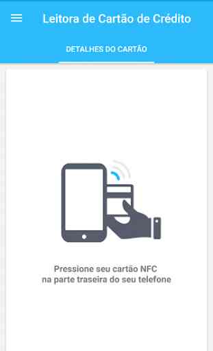 Leitora de cartões NFC EMV 1