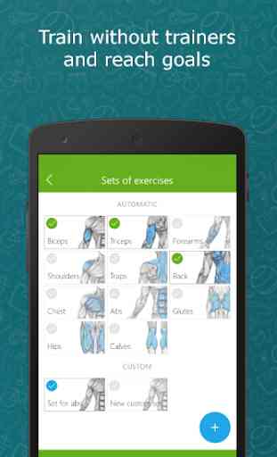 My Fitness - app for strength training 1