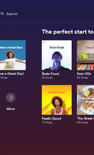 Spotify Music para Android TV 1