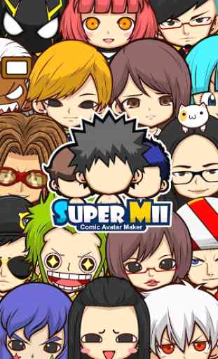 SuperMii- Make Comic Sticker 1