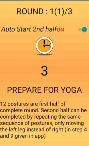 Suryanamaskar Yoga With Timer 3