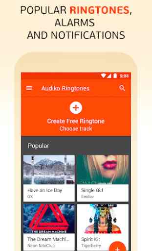 Toques Audiko para Android 1
