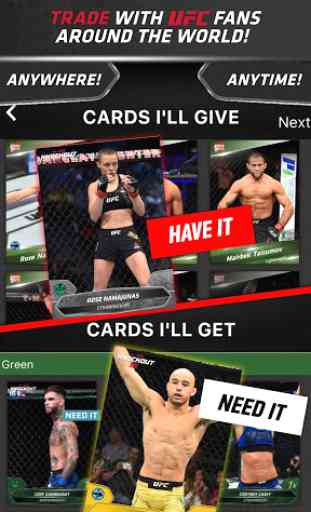 UFC KNOCKOUT: MMA Card Trader 3