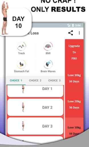 Weight Loss - 10 kg/10 days, Fitness App 1