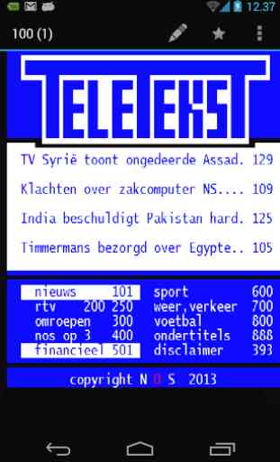 aText-TV - Teletext 1
