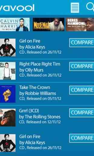 Compare MP3 Music Downloads 2
