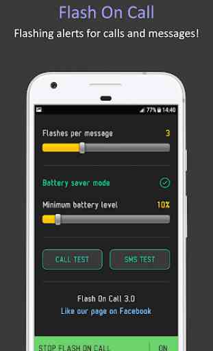 Flash On Call (SMS Alerts) 2