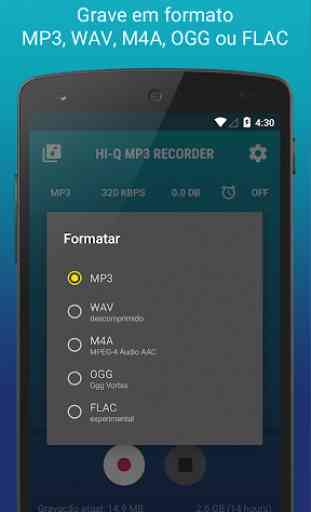 Gravador de Voz Hi-Q MP3 (Pro) 4